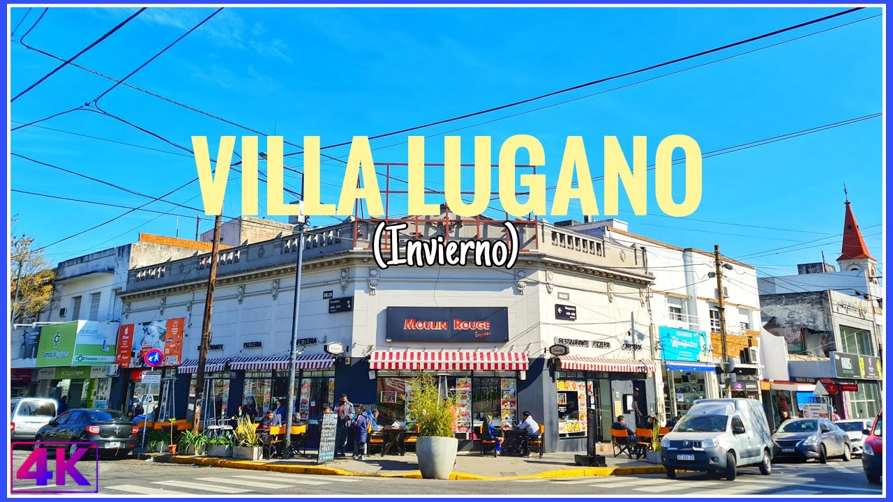 【4K】Recorriendo VILLA LUGANO CENTRO, Buenos Aires ARGENTINA | AV. Riestra Walking Tour