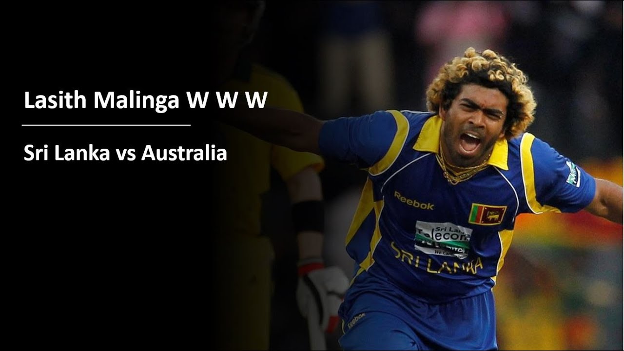 Lasith Malinga takes Hat-trick against Australia | W W W
