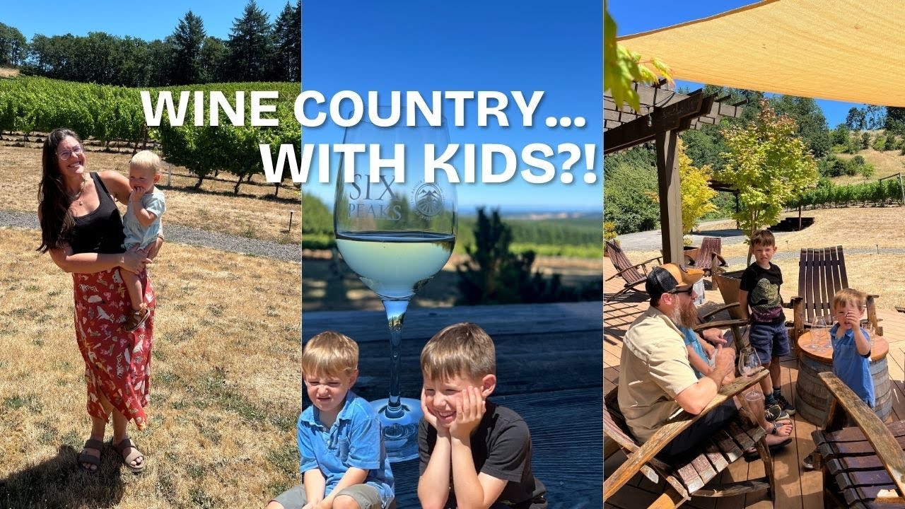 Is It Worth Taking Kids to Oregon Wine Country? | Willamette Valley Family Trip
