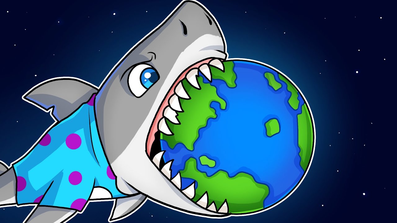 ¡ME CONVIERTO en el TIBURON mas GRANDE del MUNDO!🌎🦈😱en TASTY BLUE con SOYDANY