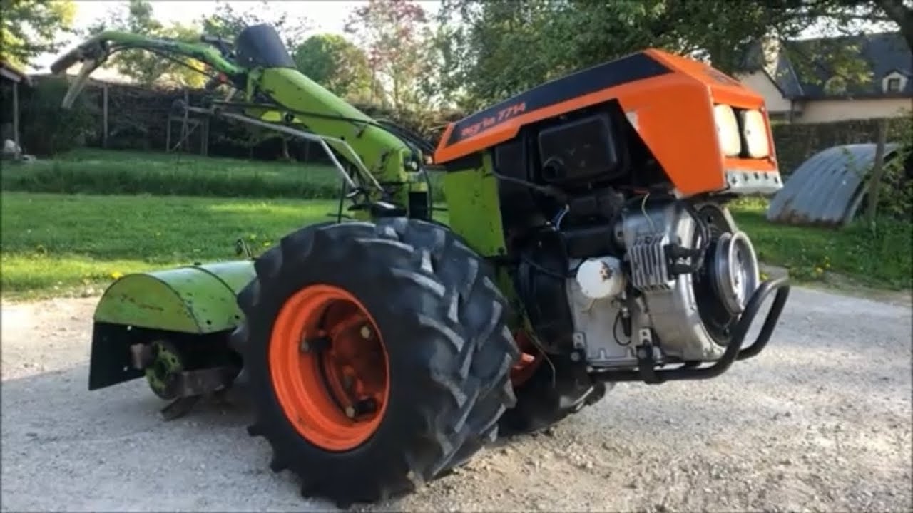 Agria 7714 MOTOCULTOR/MOTOCULTEUR/EINACHSER on Dualies!