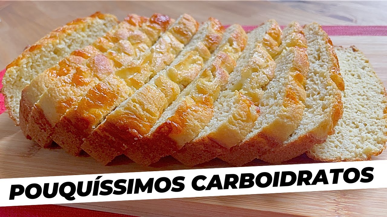 Maravilhoso! O MELHOR Pão Low Carb em Nova Versão SÓ 6 g de Carboidratos (o Pão Todo) 😍