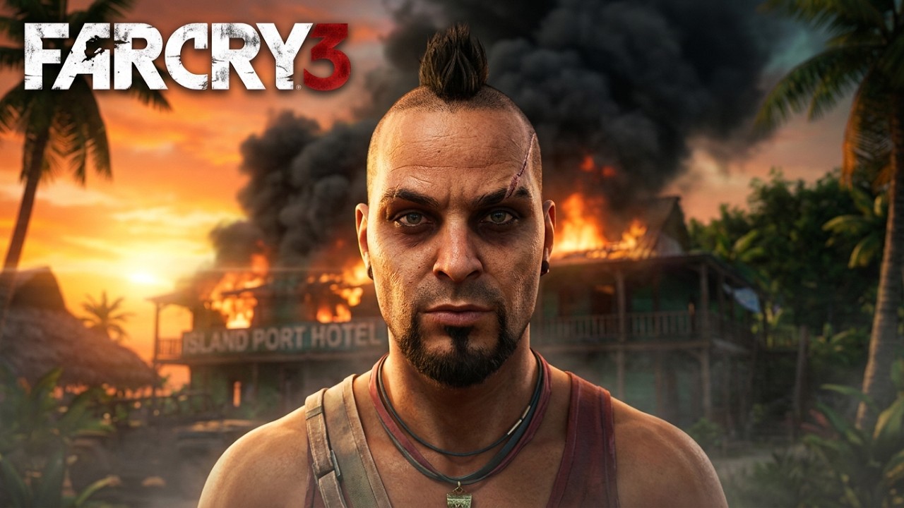 Far Cry 3: Побег из тюрьмы — Island Port Hotel (4K 60 кадров в секунду)