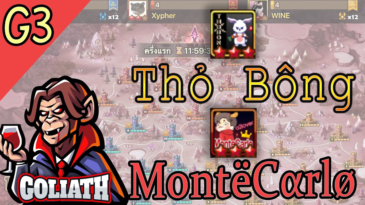 [ASIA SIEGE G3] g&Ouml;łiath&Pi;&beta; l Thỏ B&ocirc;ng l MontёC&alpha;rl&oslash;
