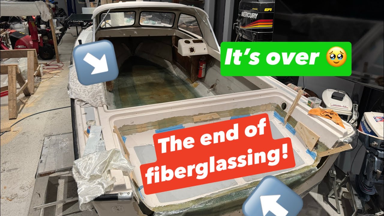 Fjordling restoration with Mercury Racing XR2 part 10