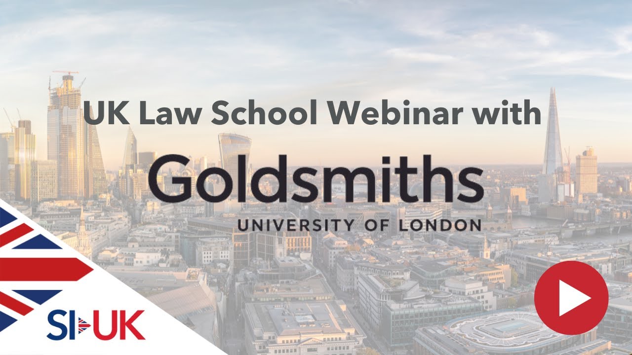Study Law with Goldsmiths University of London