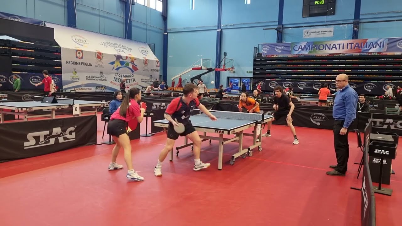 FINALE DOPPIO MISTO 3^ CATEGORIA | Pizzi/Seu - Cerquiglini/Irrera | Campionati Italiani 2024