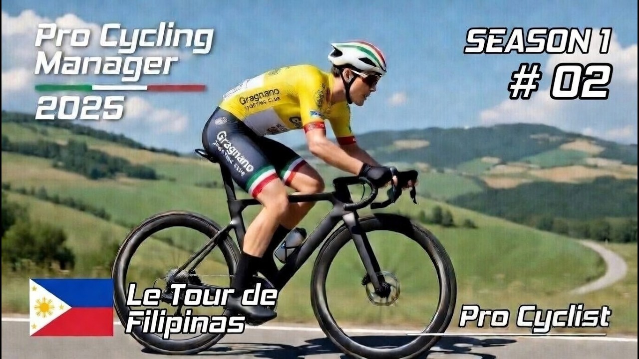 PCM 25 - Pro Cyclist - Season 1 - Gragnano - EP 2 : Poggia nelle Filippine