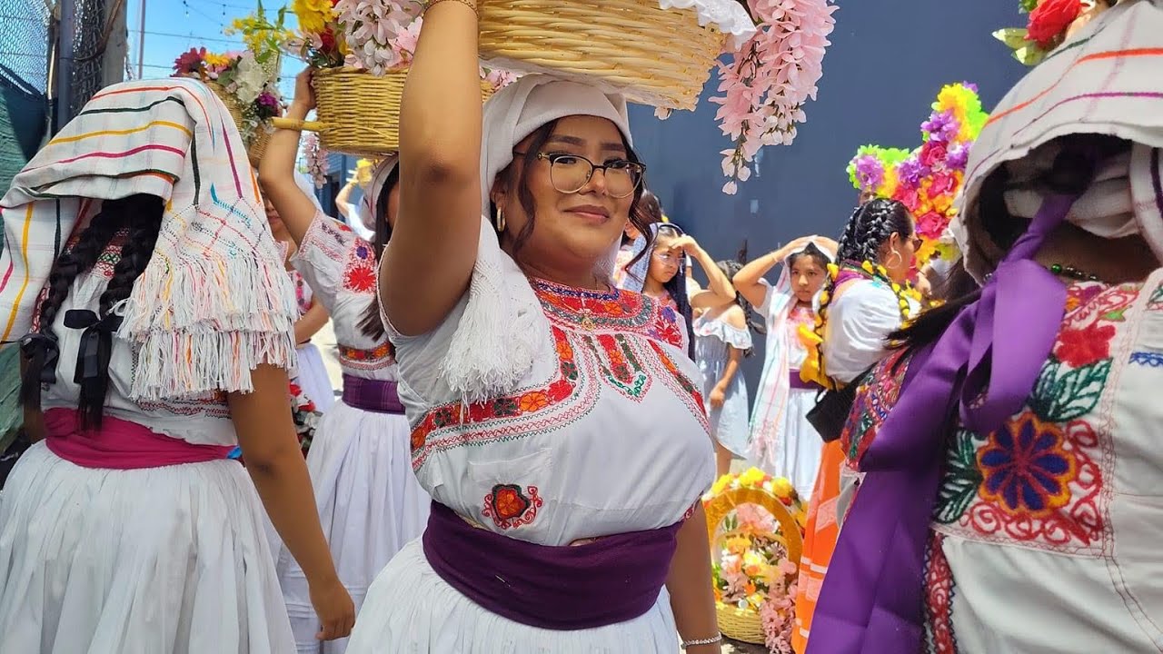 TRADICIONAL BAILE DE CANASTA | SAN JUAN TABAA 2024