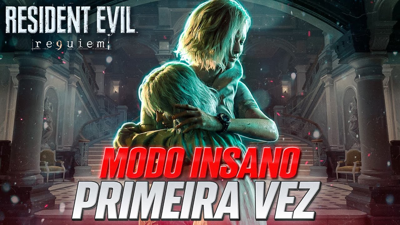 RESIDENT EVIL REQUIEM! — MODO INSANO PELA PRIMEIRA VEZ!  💀🔥