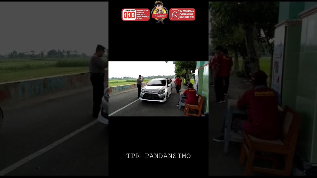 Polsek Srandakan Pengamanan TPR Pandansimo