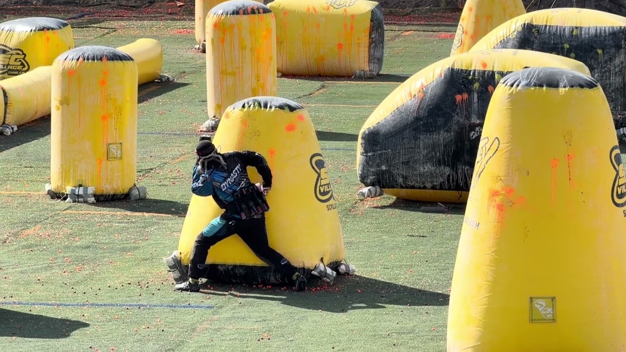 San Diego Dynasty 2026 Professional Paintball Team Practice at SC Village Lakeside 