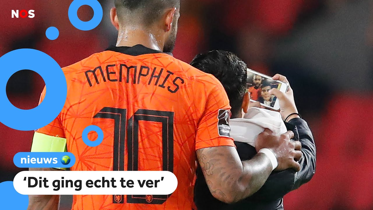 Amin krijgt boete en stadionverbod voor selfie met Memphis
