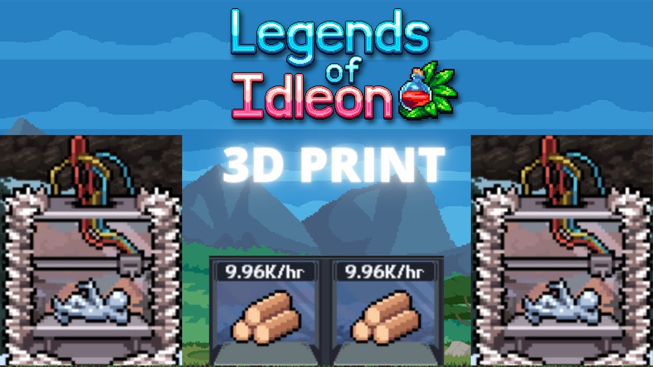 3D print, ganancias sin hacer nada :D-Aumentando el sample size 3 de 3 - Legends of idleon ene esp