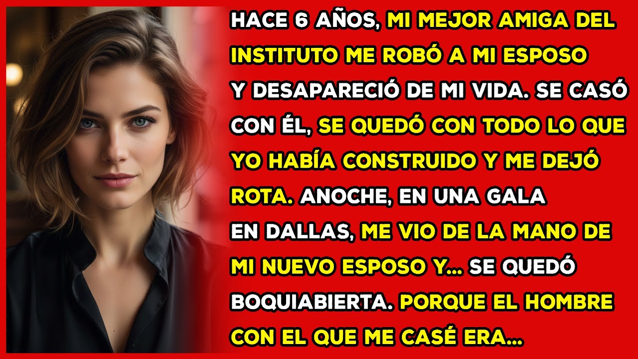 Mi mejor amiga me robó a mi esposo. 6 años después, se quedó helada cuando vio con quién me casé...
