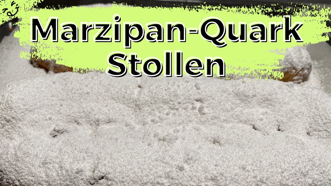 Marzipan Quark Stollen einfach selber backen