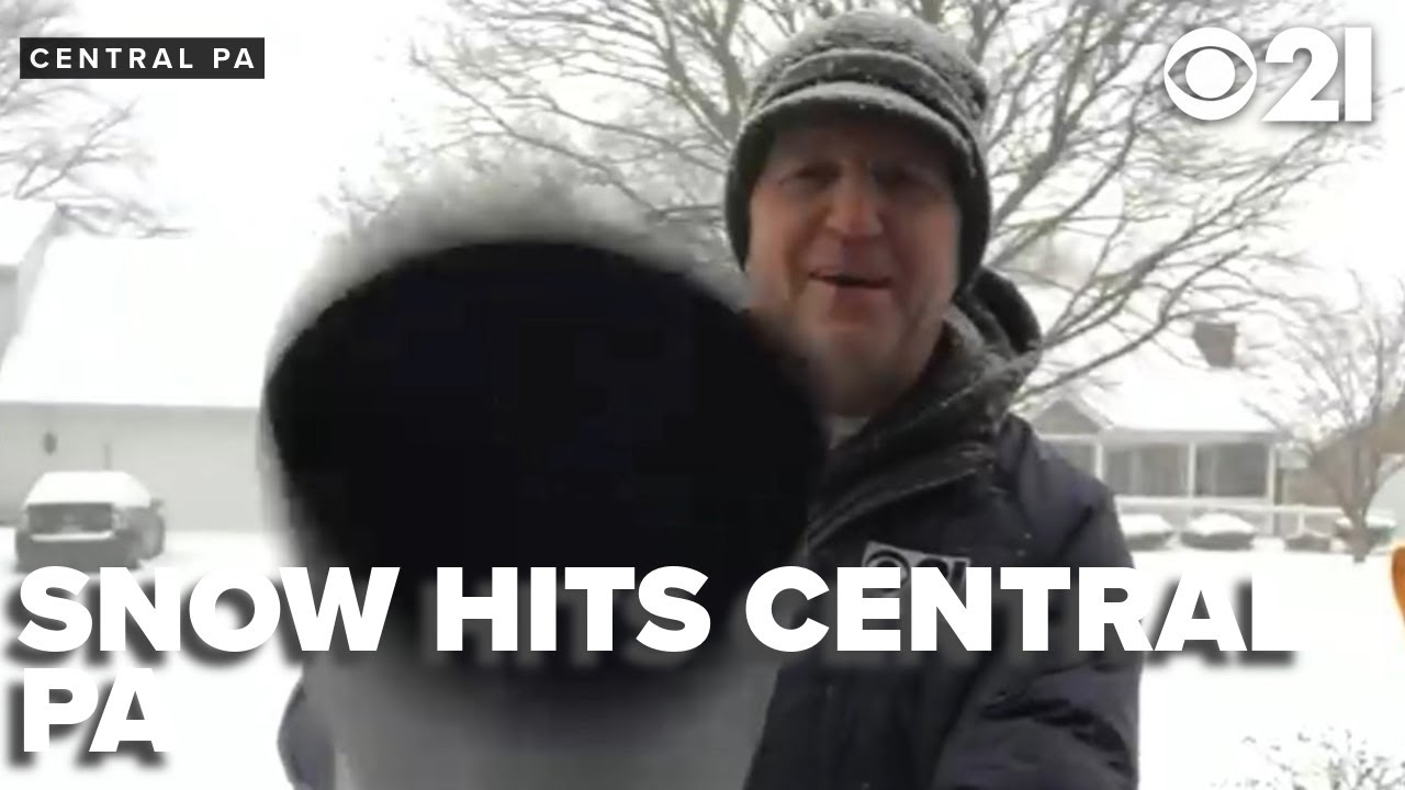 Snow hits Central PA