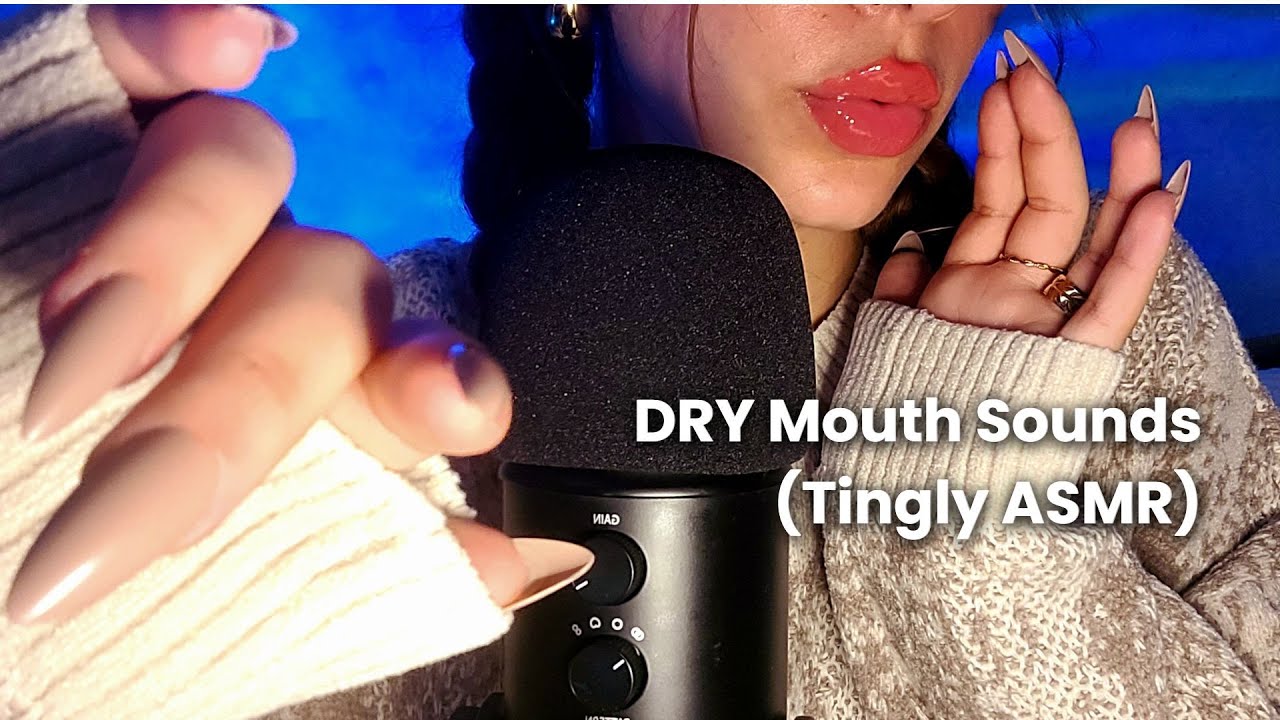 ASMR Dry Mouth Sounds for Relaxation and Sleep 💖✨