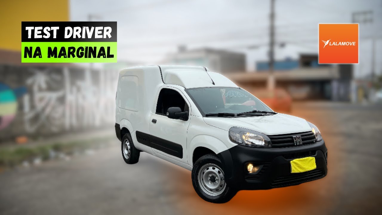 🔴 PRIMEIRO ROLÊ DE CARRO NOVO - FIAT FIORINO 2024 DAS ENTREGAS LALAMOVE 🚚💨
