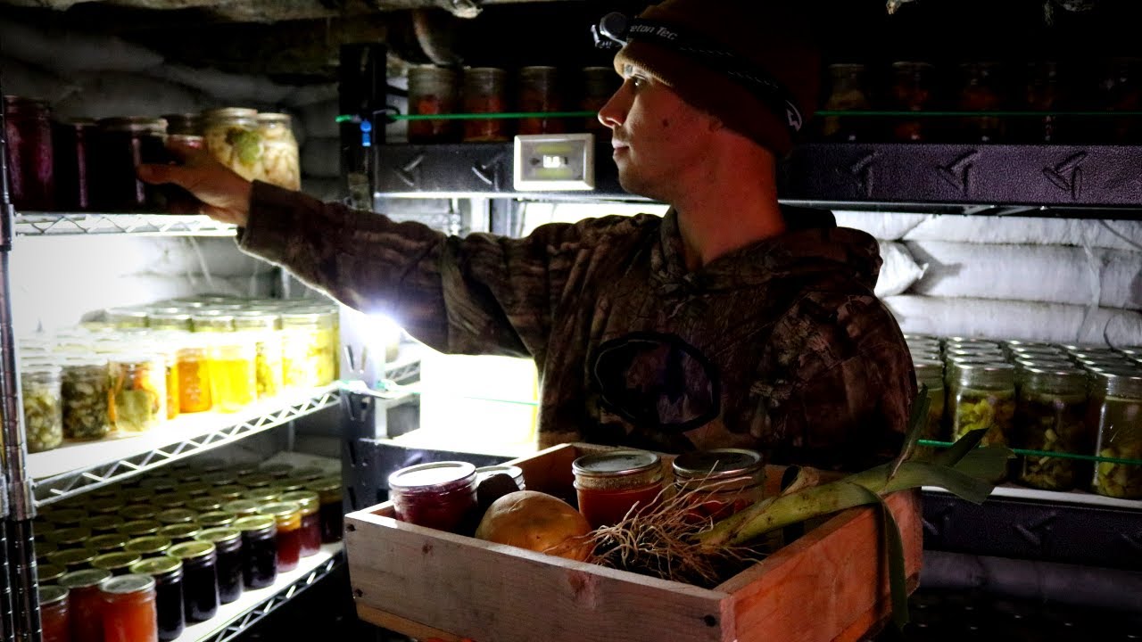 Earthbag Root Cellar | Storing a Year's Worth of Food