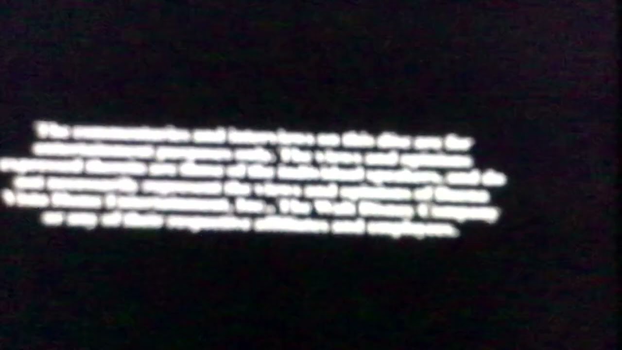 Opening to My First Signs 2009 DVD