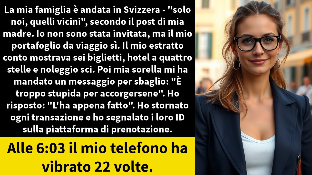 La mia famiglia è andata in Svizzera - 