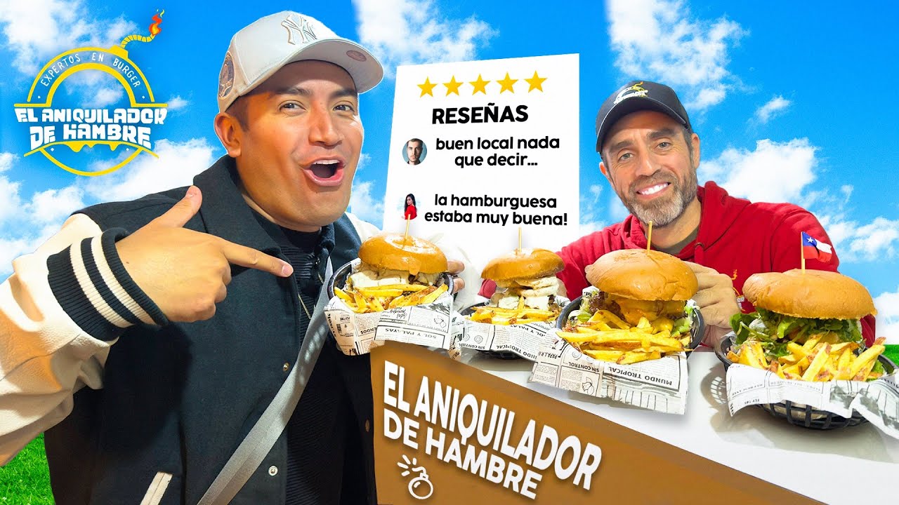Probé Las Hamburguesas Del Aniquilador de Hambre, El Local Viral De TikTok 🍔🔥