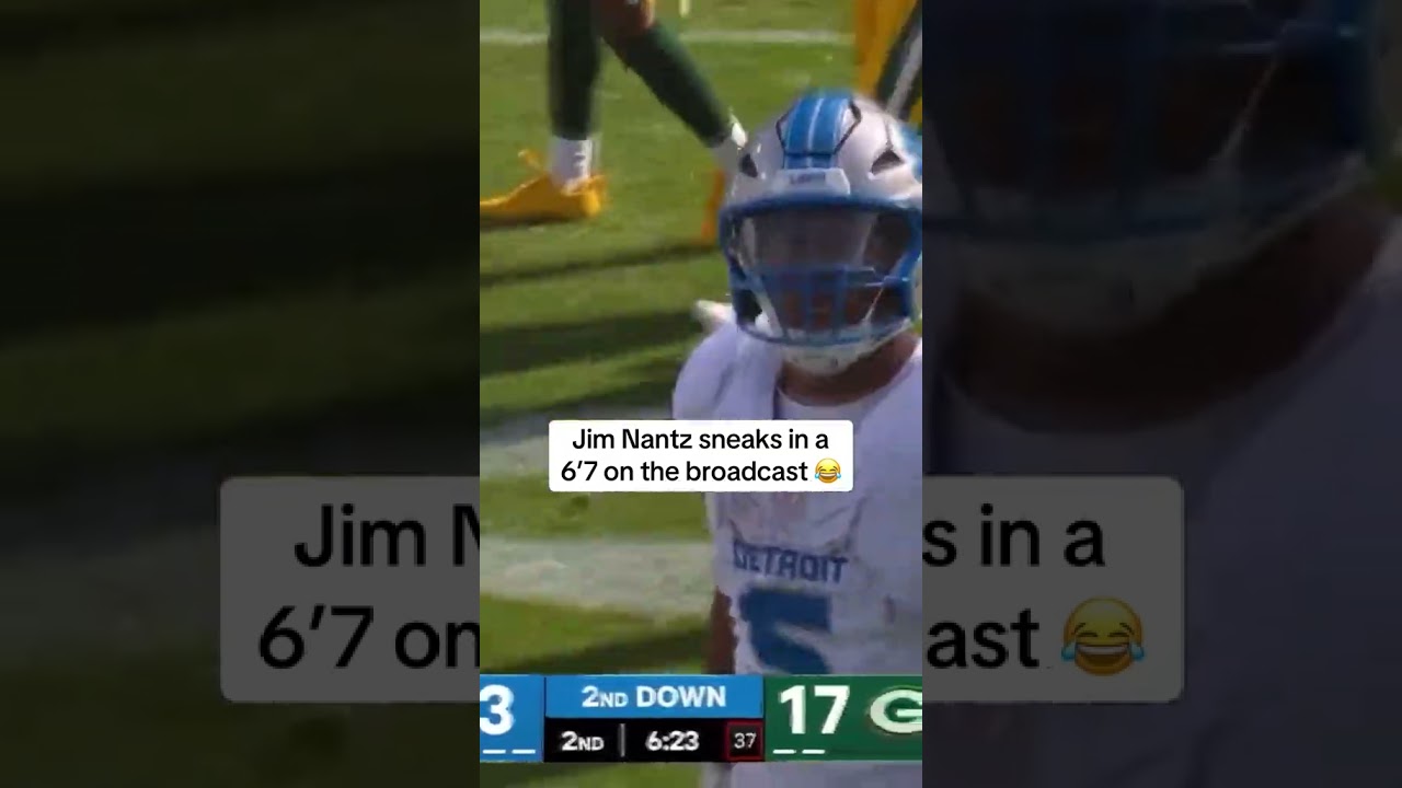 Jim Nantz gets involved in the 6&rsquo;7 trend 😂 #shorts