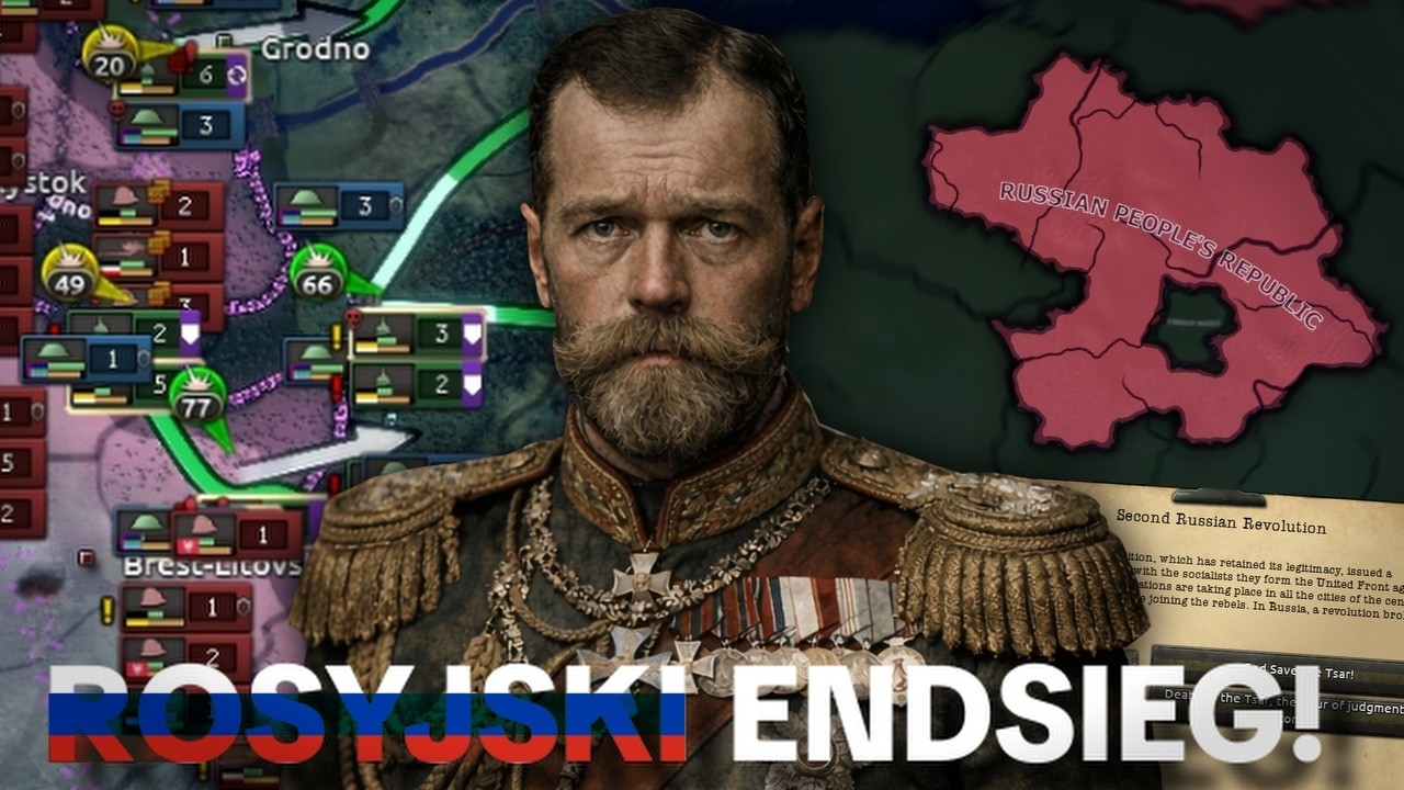 ROSJA VS EUROPA NA WW1 MULTIPLAYER! megakampania MP #2