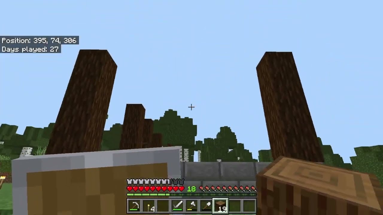 Building Our First Home! Survival Episode 2
