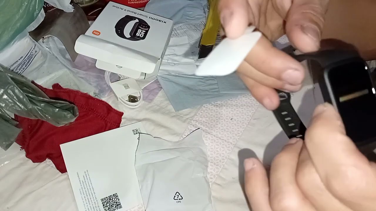 Unboxing do Smartband Xiaomi Mi 9 Active
