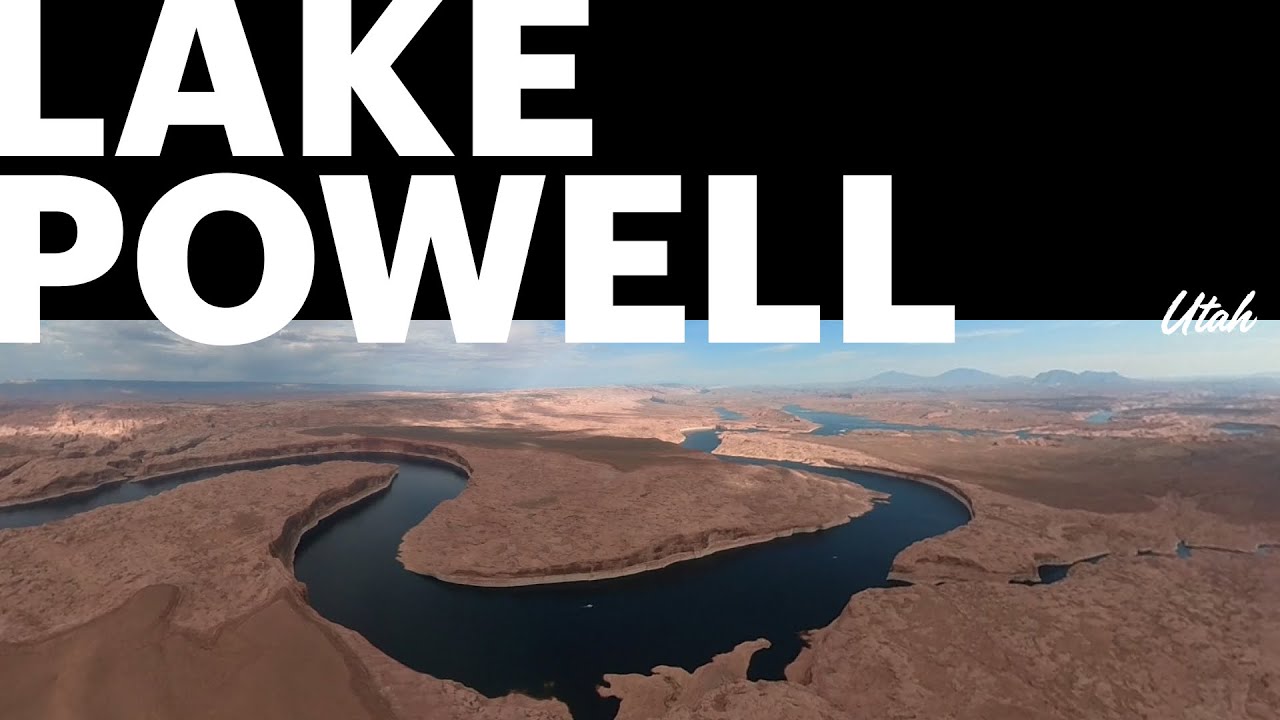 Lake Powell & Capitol Reef Scenic Flyover