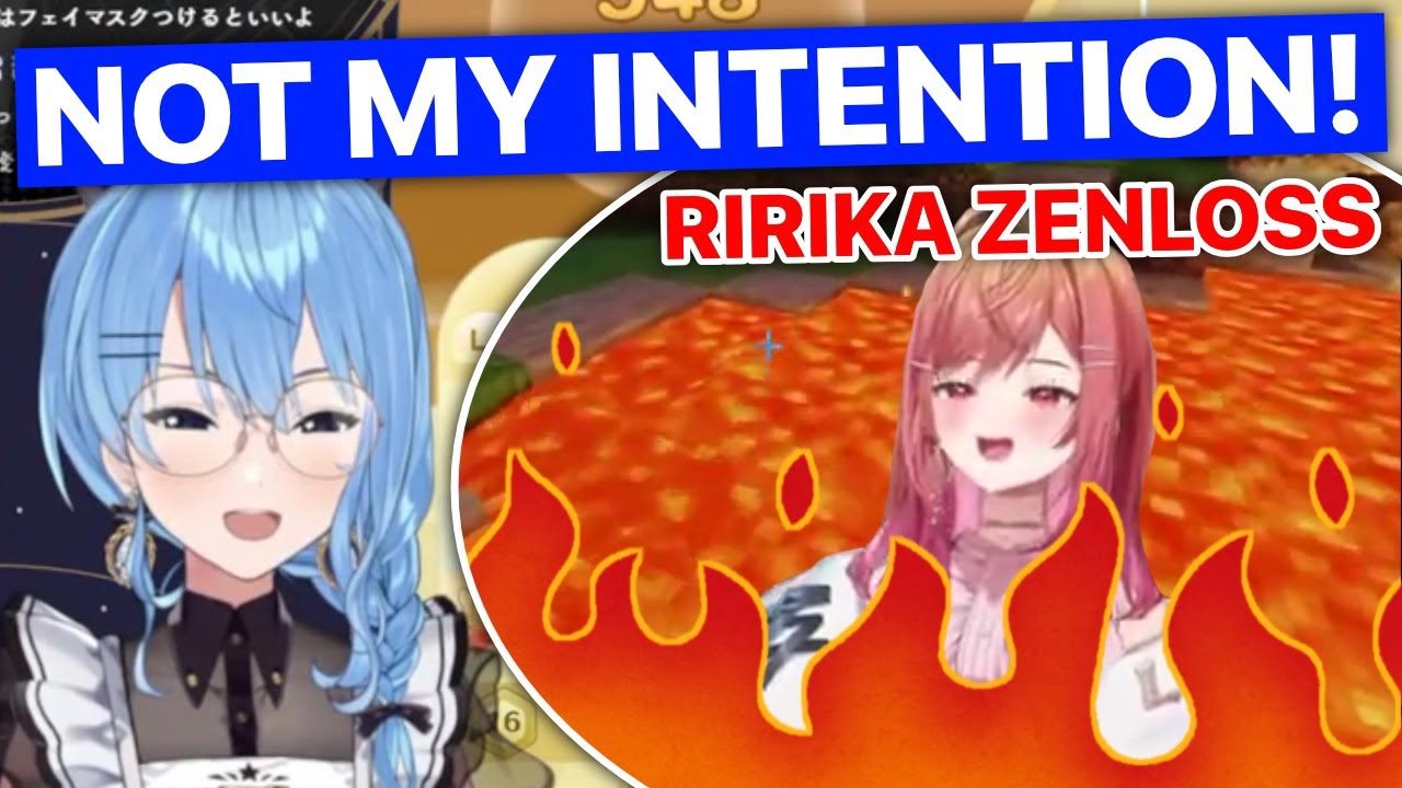 Suisei Didn't Mean To Make Ririka Zenloss (Hololive, ReGLOSS) [Eng Subs]