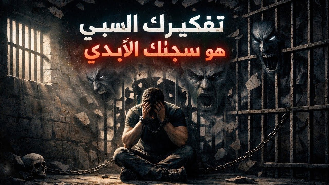 تفكيرك السلبي هو سجنك الابدي 