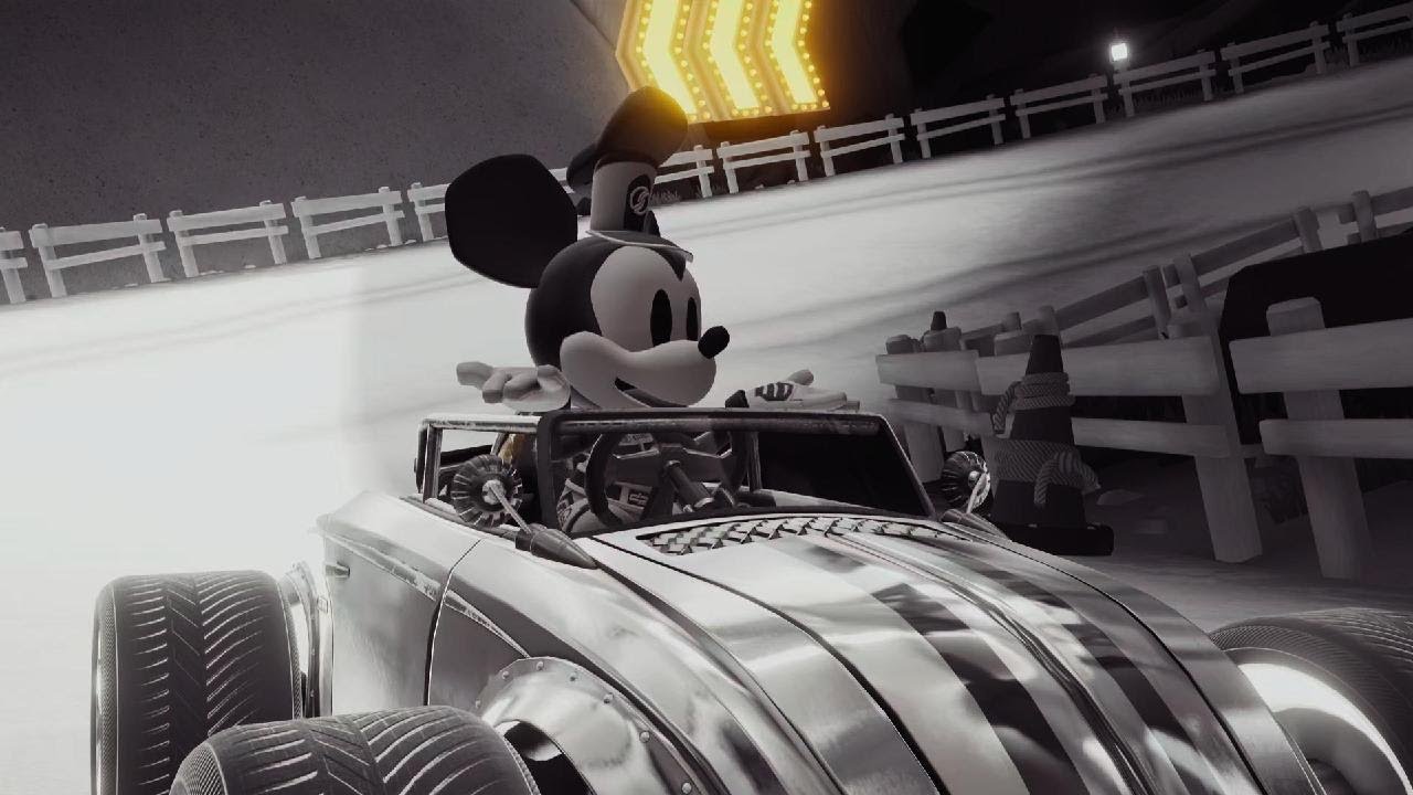 Steamboat Mickey In Disney Speedstorm Gameplay