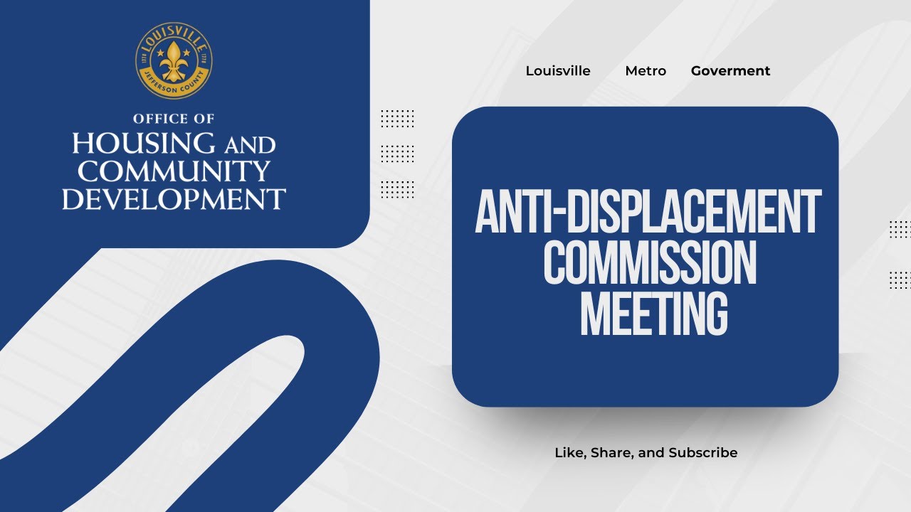 Anti-Displacement Commission Bylaws Subcommittee Meeting