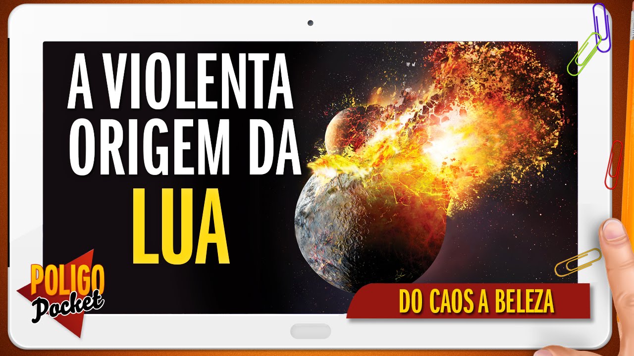 Origem da Lua foi mais Violenta do que se Imaginava | PoligoPocket