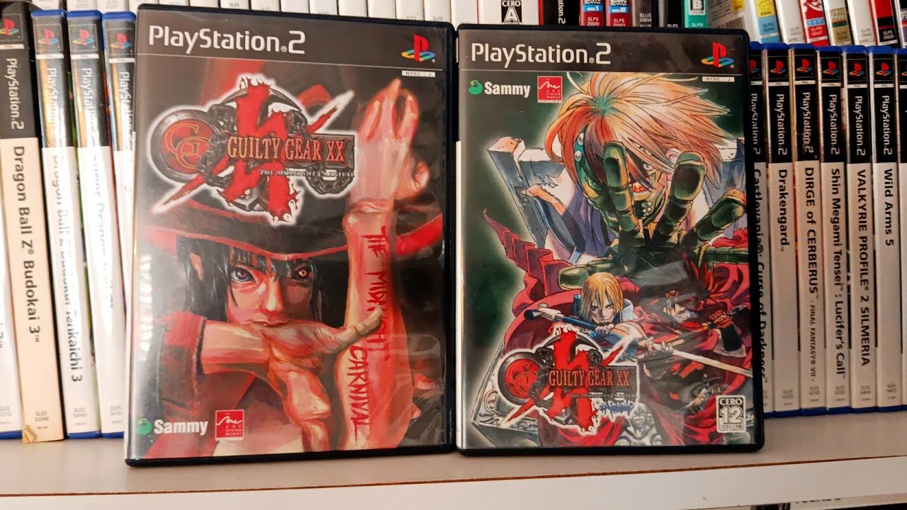 Guilty Gear XX Midnight Carnival Reload sur PS2 !!! 👊