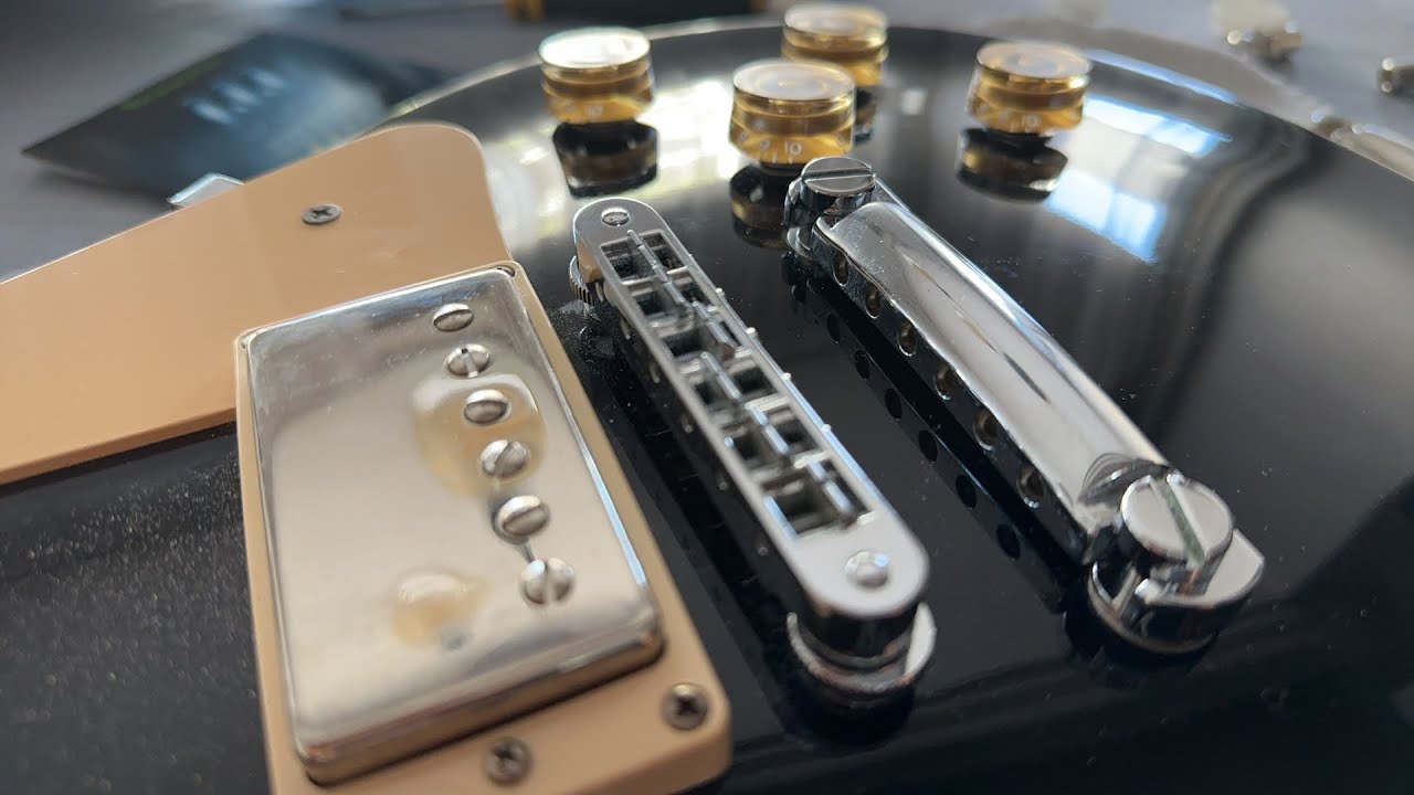 Cambiando herrajes a una Les Paul