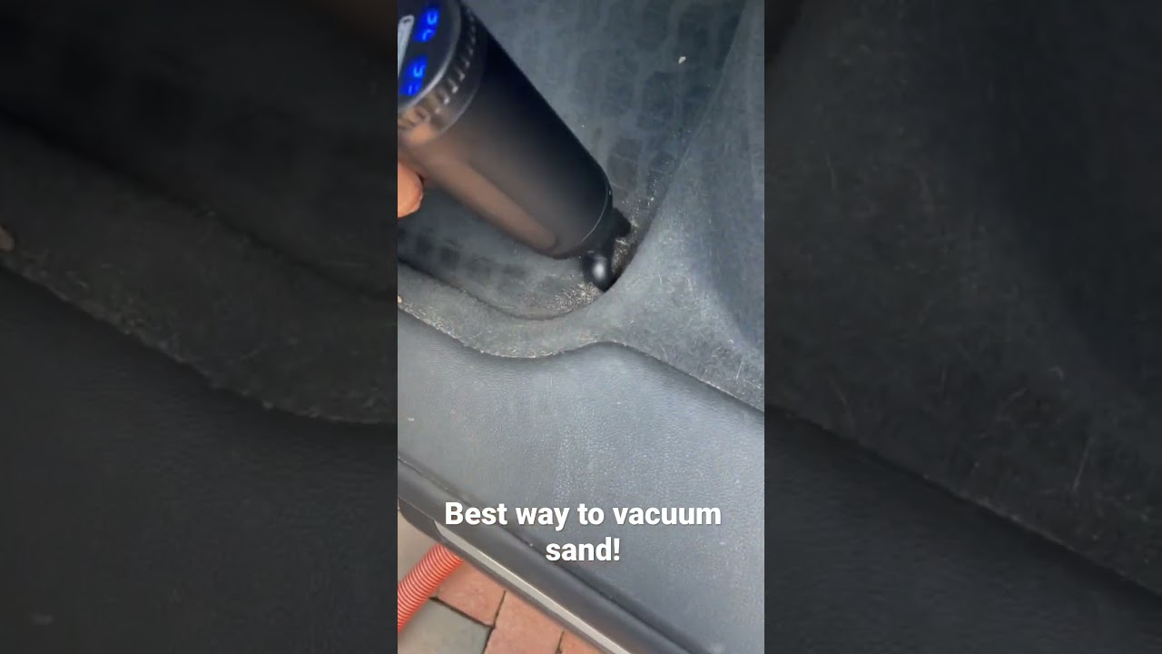 Best Way To Vacuum Sand From Carpets
