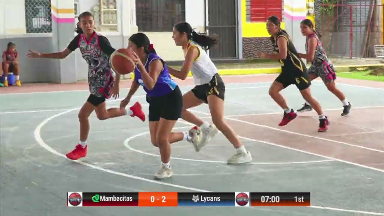 🏀 Femenil: Mambacitas vs Lycans | Liga de Basquetbol Muro Tuxtepec