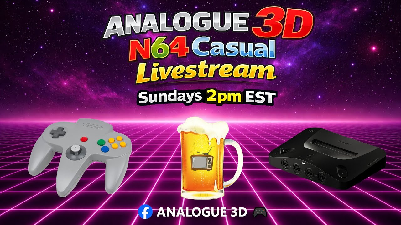 ANALOGUE 3D Group - Official Livestream - 1.2.1 update