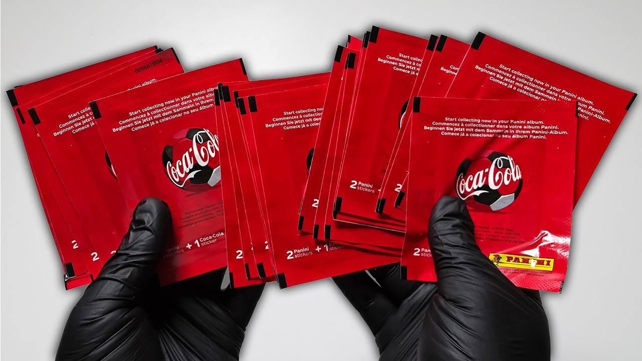 Coca-Cola x Panini FIFA World Cup 2026 - Sticker Pack Opening!