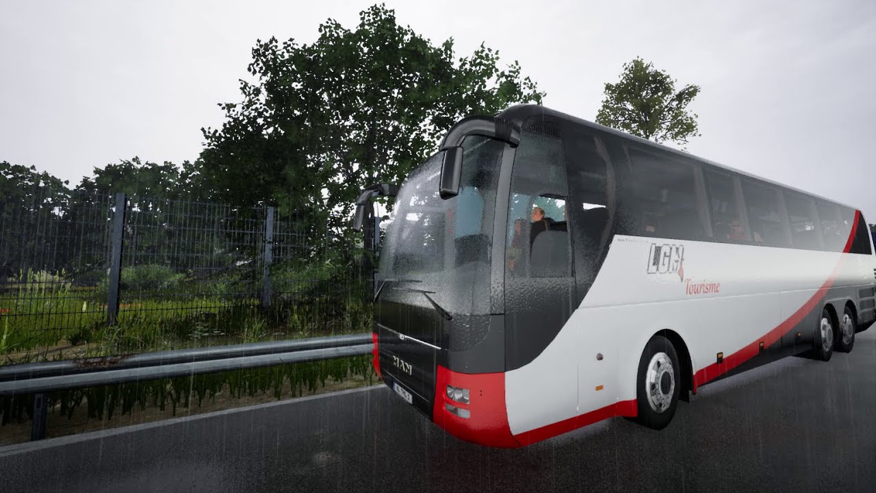 Fernbus Simulator | MAN Lion's coach 2nd Gen | Antwerp-Rotterdam | PC Gameplay 1080P 60FPS