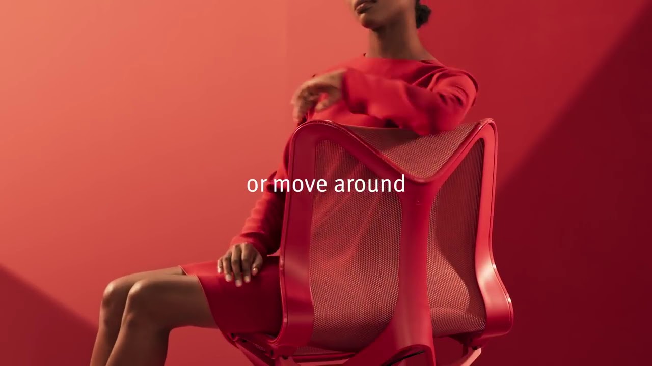 Ajustar la silla Cosm de Herman Miller