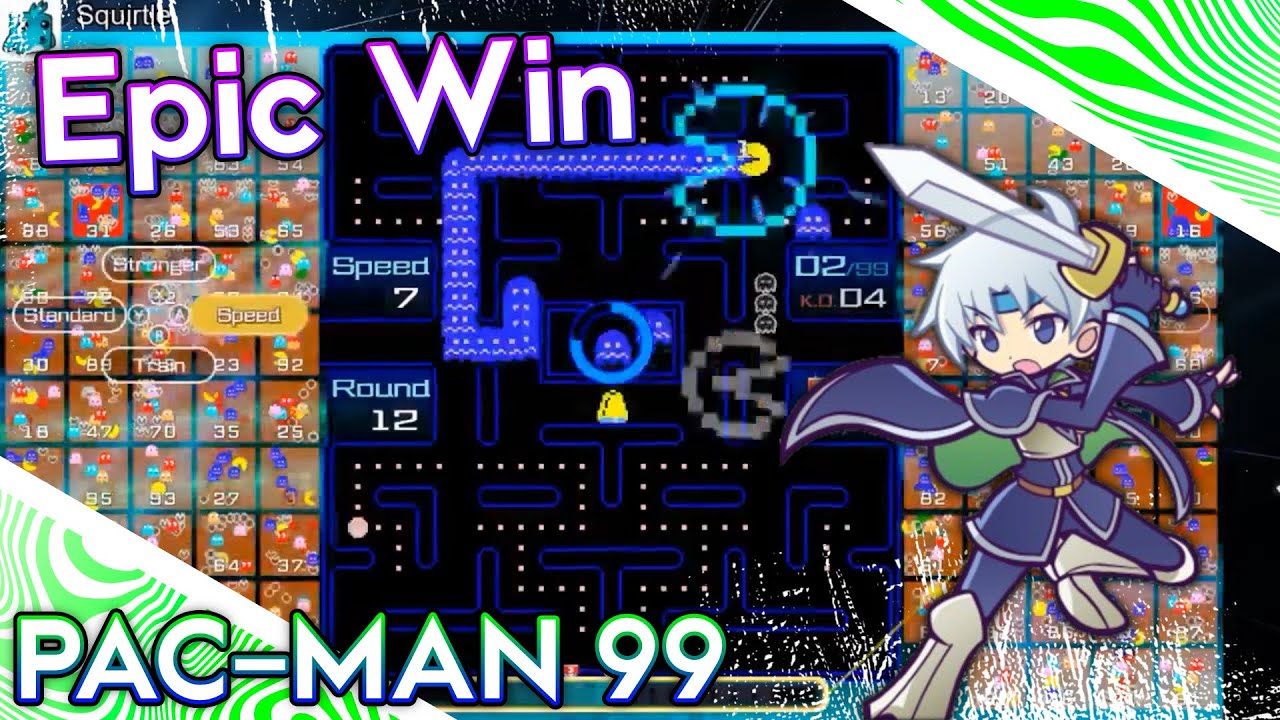 PAC-MAN 99 - Level 7 Speed Epic Win