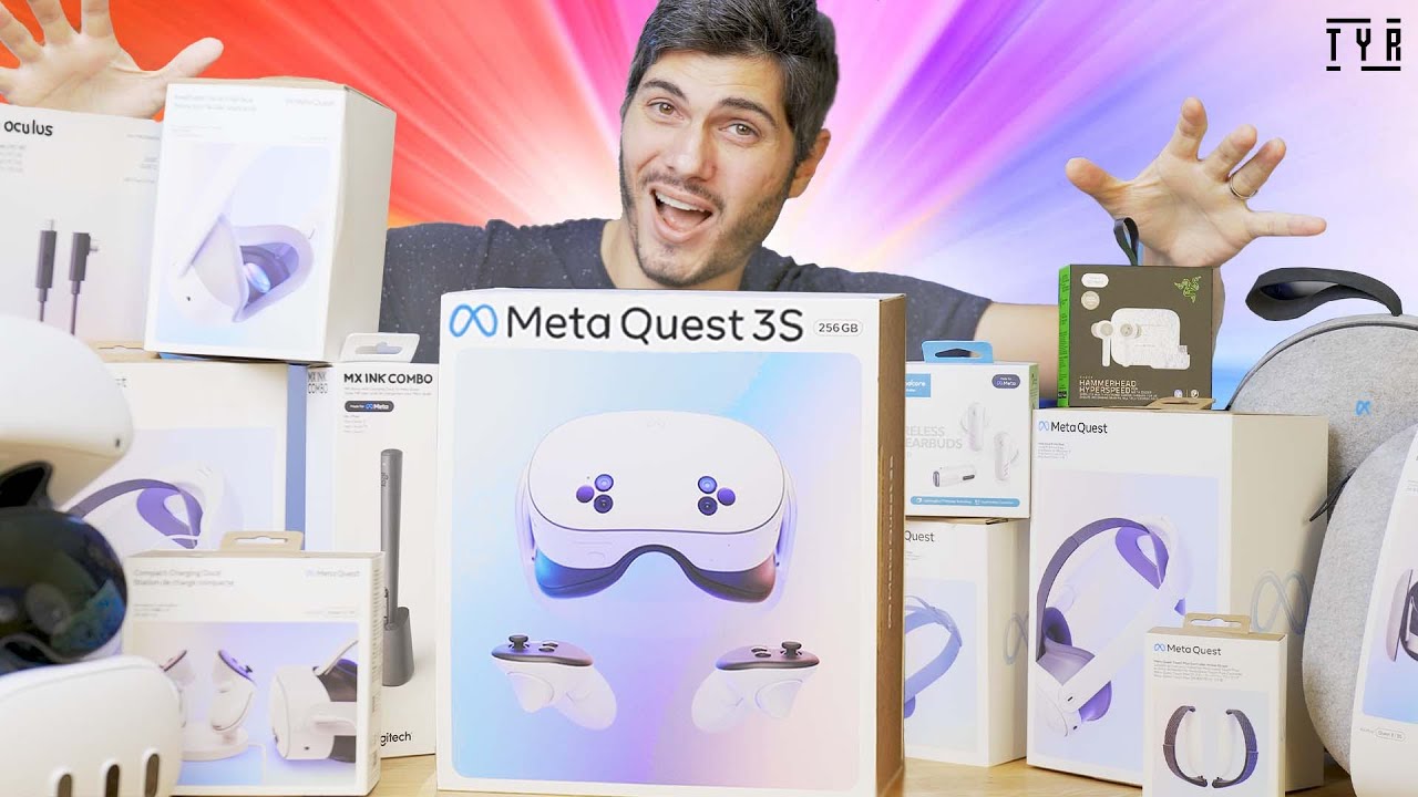 Обзор Meta Quest 3S + все официальные аксессуары!