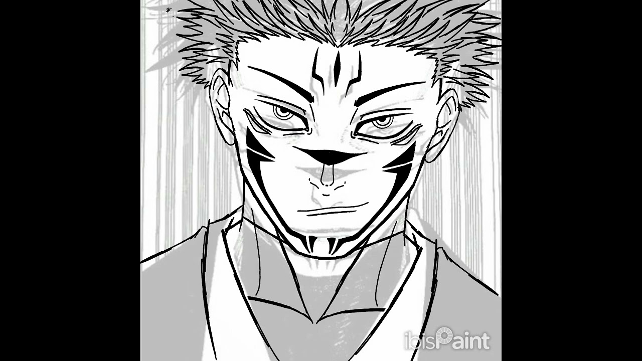 Sukuna manga redraw #jjk all rights belong to Gege Akutami