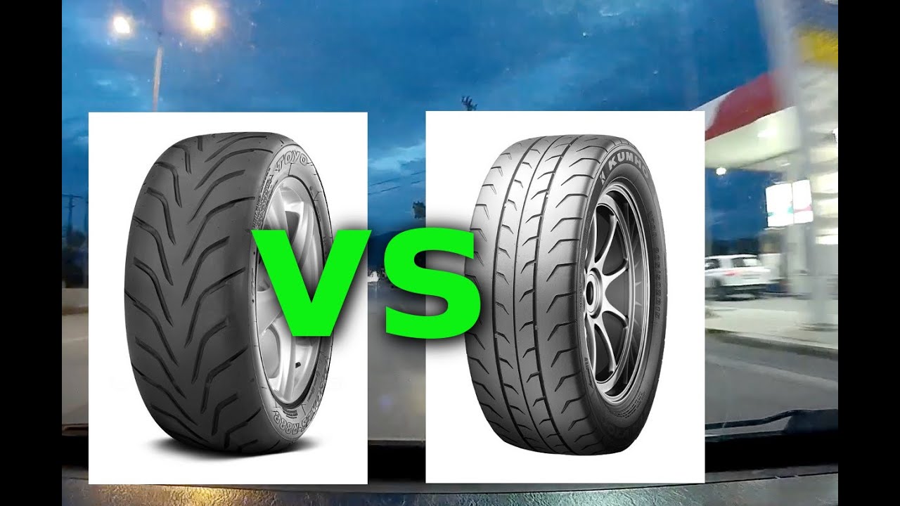 R888 Tires vs Kumho V70A Track Day Tires