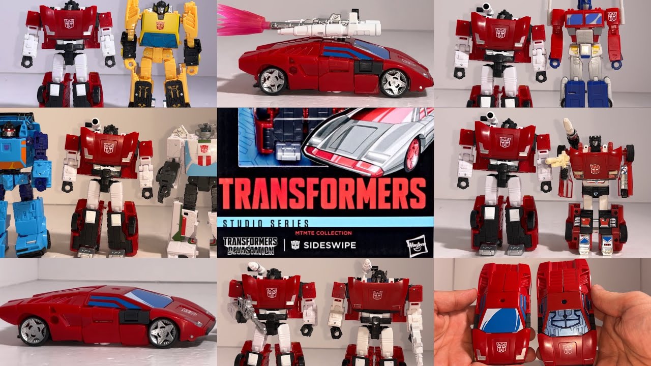 Transformers devastation sideswipe review. New more than meets the eye collection figure MTMTE